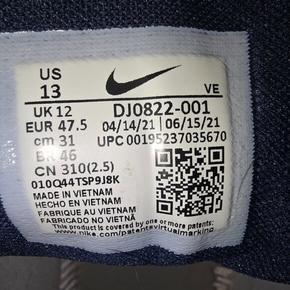 Nike Air Zoom Pegasus 38 Dallas Cowboys - Picture 2 of 11